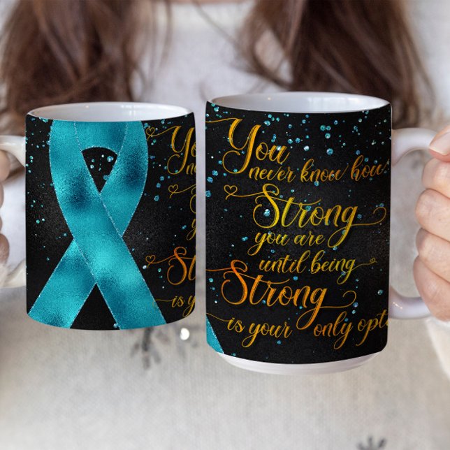Conception de mug avec ruban de sensibilisation sa (Créateur téléchargé)