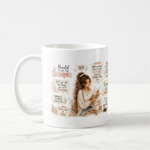Conception de mug citation inspirante