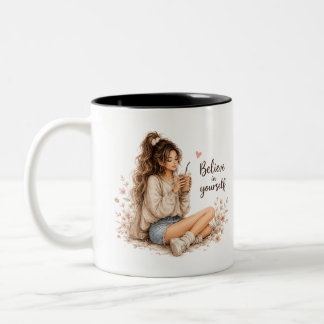 Conception de mug citation inspirante