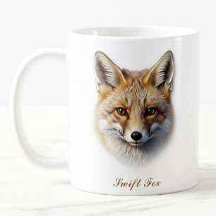 Conception De Mug De Café Fox À Deux Côtés