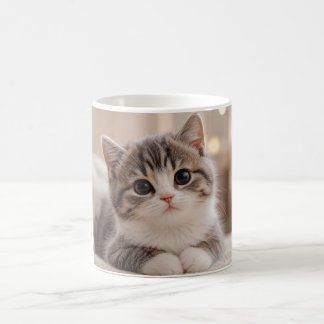Conception de mug de chaton mignon | Tasse à café