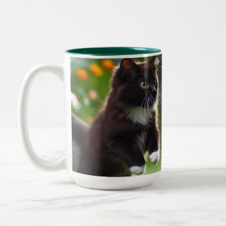 Conception de Mug moderne et chats de Mug mignonne