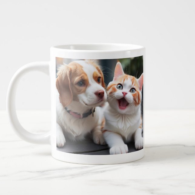 Conception De Mug Pour Animaux De Compagnie À Usag (Gauche)