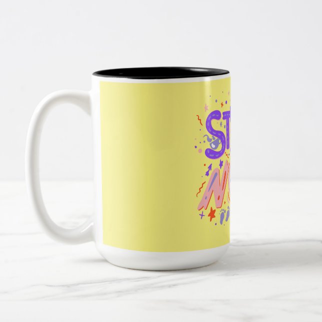 Conception de mugs tendance (Gauche)