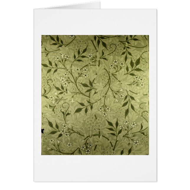 Conception de papier peint de "jasmin", 1872 (Devant)