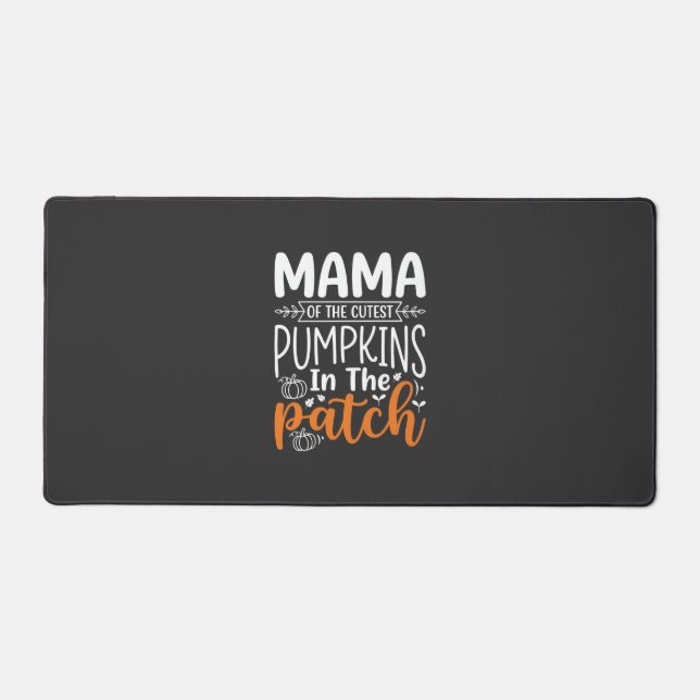 Conception de patch de citrouilles maman Halloween (Recto)