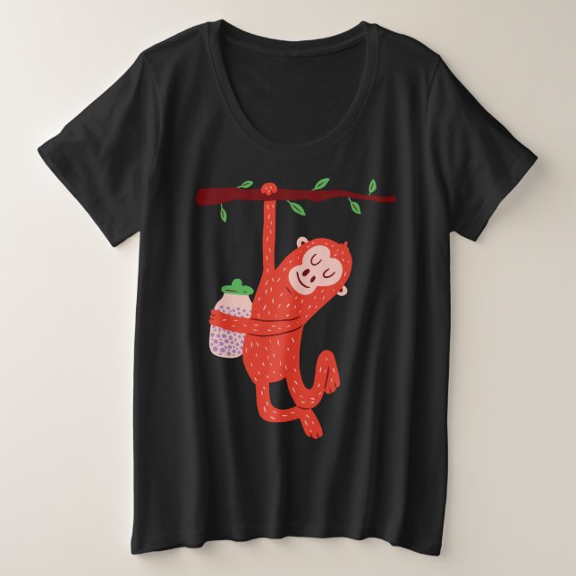 Conception de petit singe mignon (Design devant)