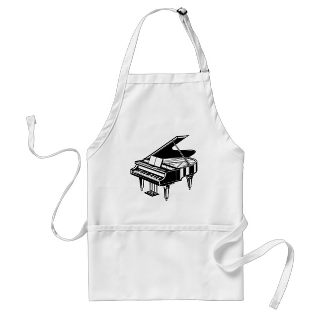 Conception de piano | Tablier à trois poches (Devant)