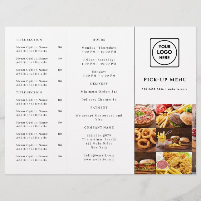 Conception de plats à emporter pour restaurant | M (Devant)