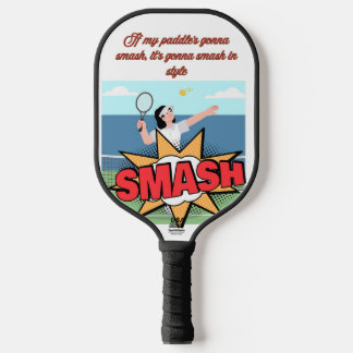 Conception de raquette de pickleball Smash in Styl