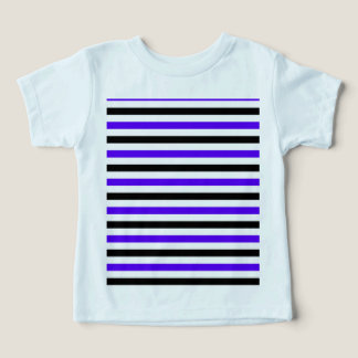 Conception de rayures blanches noires et bleues