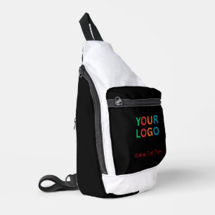 Conception de sac à bandoulière élégant avec logo 