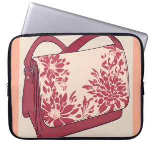 Conception de sac messager floral vintage par l'IA