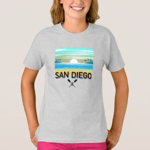 Conception de San Diego - T-Shirt basique pour fil