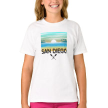 Conception de San Diego - T-Shirt basique pour fil