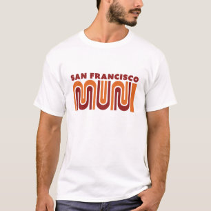 Conception de San Francisco Muni pour les t-shirts