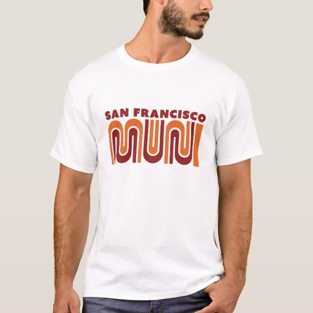 Conception de San Francisco Muni pour les t-shirts (Devant)