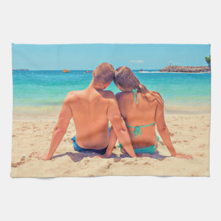 Conception de serviette de cuisine pour couple Pho
