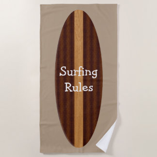 Conception de serviette de plage des hommes frais