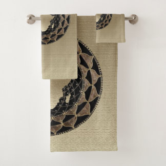 Conception de silhouette d'Afrique • Serviette de