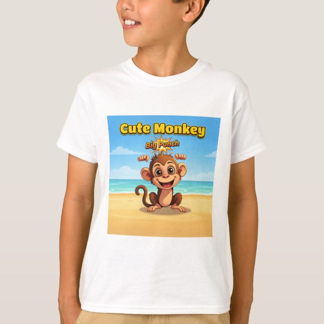 conception de singe mignon pour t-shirt (Devant)
