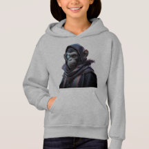 Conception de singe sweat - shirt à capuche enfant