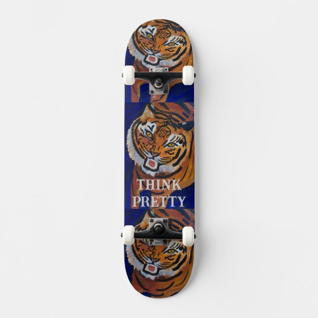 CONCEPTION DE SKATEBOARD PAR ARTISTE PAULA REILLY (Recto)