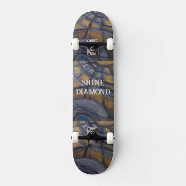 CONCEPTION DE SKATEBOARD PAR ARTISTE PAULA REILLY (Recto)