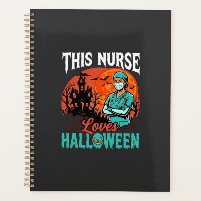 Conception de soins infirmiers Halloween épouvanta (Devant)