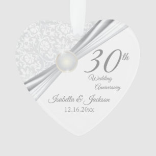 Conception de souvenir de 30e anniversaire de mari