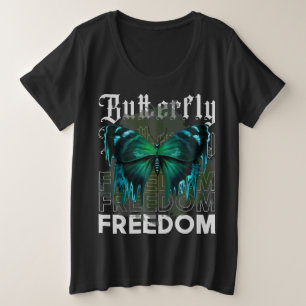Conception de style streetwear liberté papillon-64