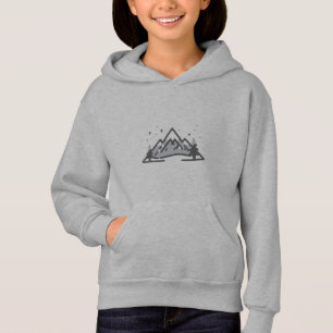 Conception de sweat à capuche minimal pour enfants