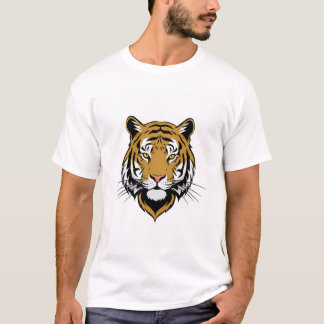 conception de t-shirt au tigre