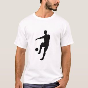 Conception de T-Shirt avec Silhouette de Joueur de