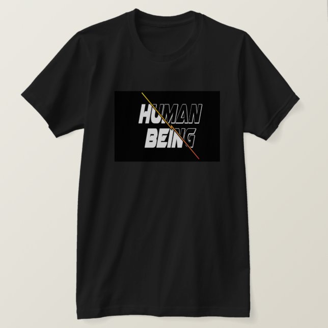 Conception de t-shirt Being Human (Design devant)