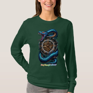 Conception de T-Shirt Couronne Crâne de Cobra Stay