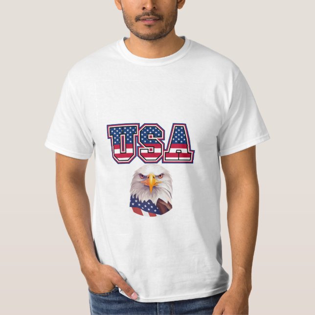 conception de t-shirt d'art américain (Devant)