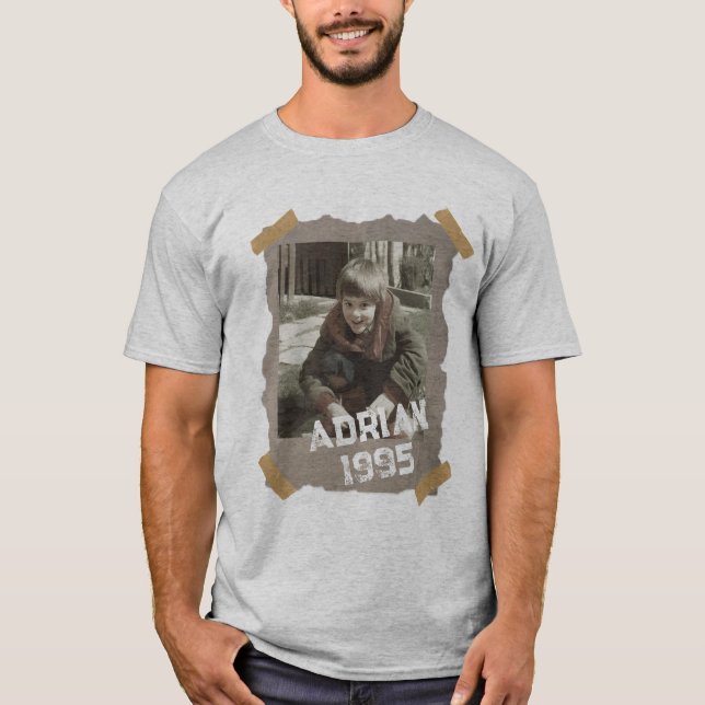 Conception de T-Shirt de Anniversaire Vintage Modi (Devant)