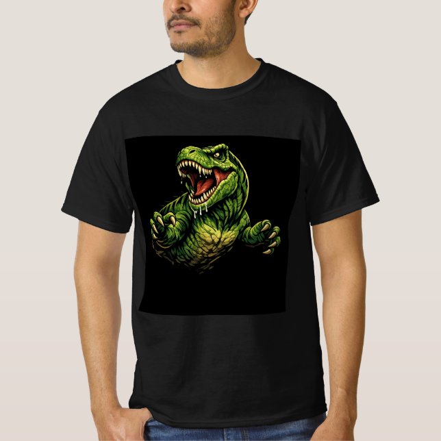 conception de T-shirt de dinosaure (Devant)