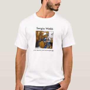 Conception de T-shirt de guitare de Sergio Webb