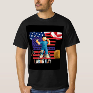 Conception de T-shirt de journée heureuse de trava