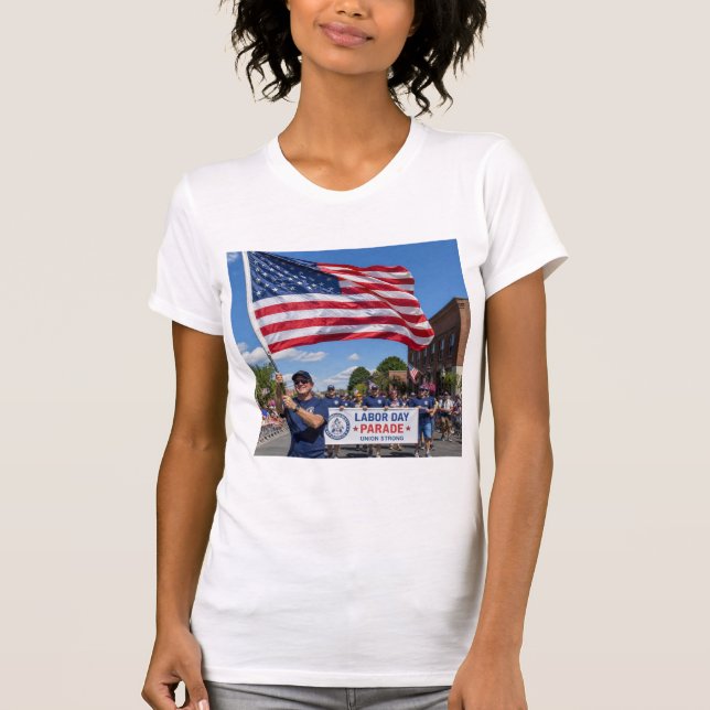 conception de T-shirt de la fête du travail (Devant)