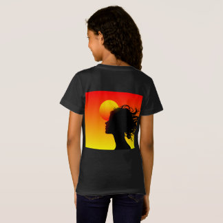 Conception de T-Shirt de la nature au coucher du s