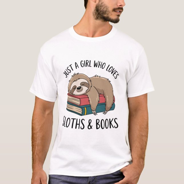 Conception de T-shirt de lecture de livre d'amant  (Devant)