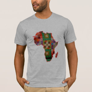conception de T-shirt de motifs d'Africain de