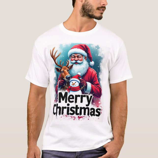 conception de T-shirt de Noël  (Devant)
