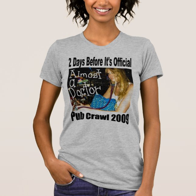 conception de T-shirt de rampement de pub (Devant)