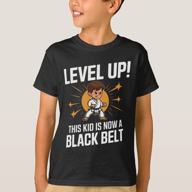 Conception de T-shirt de récompense de ceinture no (Devant)