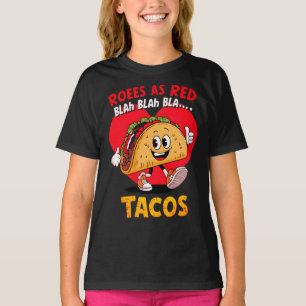 Conception de T-Shirt de Taco Drôle pour les Amate