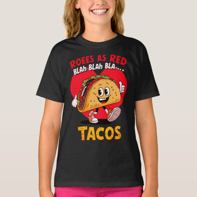 Conception de T-Shirt de Taco Drôle pour les Amate (Devant)